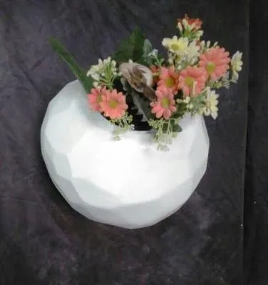 Stone Ball   Fiber Planter
