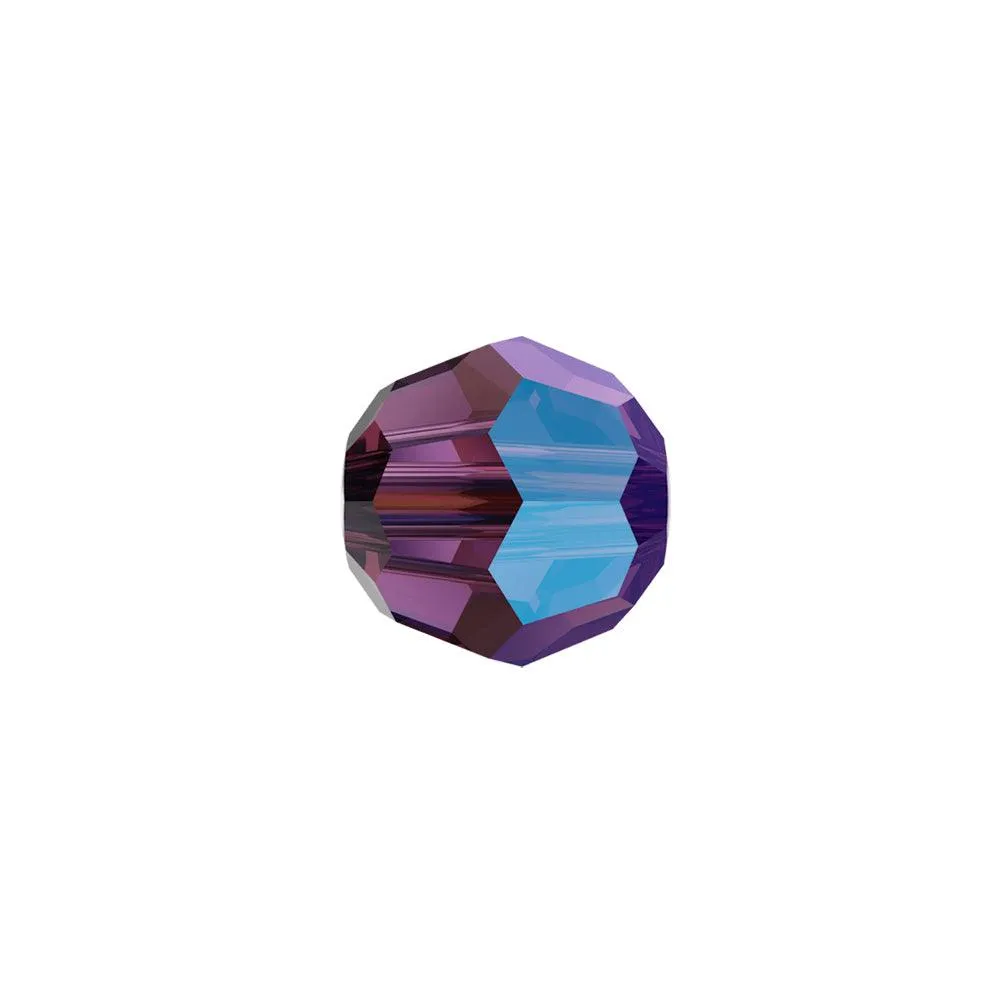 Swarovski 8mm Round - Amethyst Shimmer (10 Pieces)