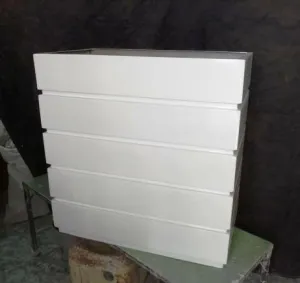 Tall Rectangular  Fiber Planter
