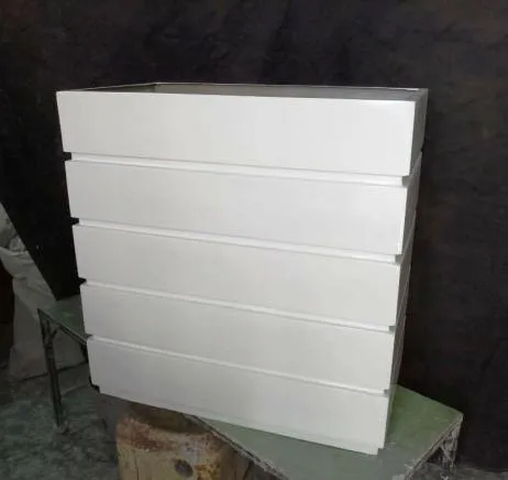 Tall Rectangular  Fiber Planter