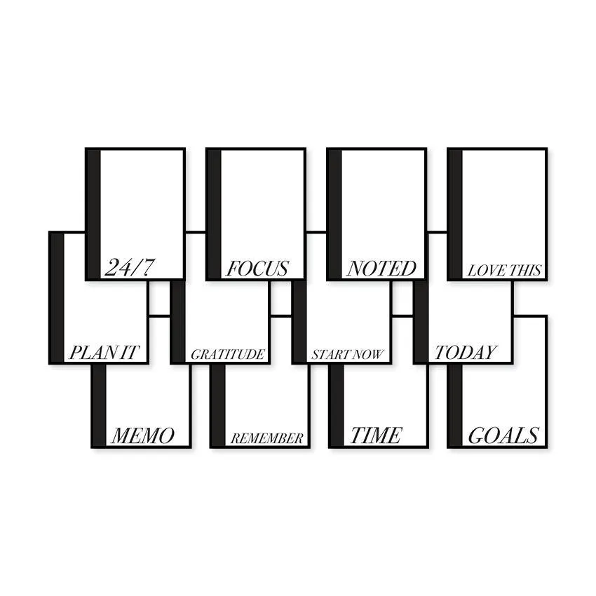 Teresa Collins Art Print Set 6in x 8in  - Plan It*
