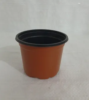 Thermoformed Pots (90 x 68 mm) (Pack of 6, Terracotta Color)