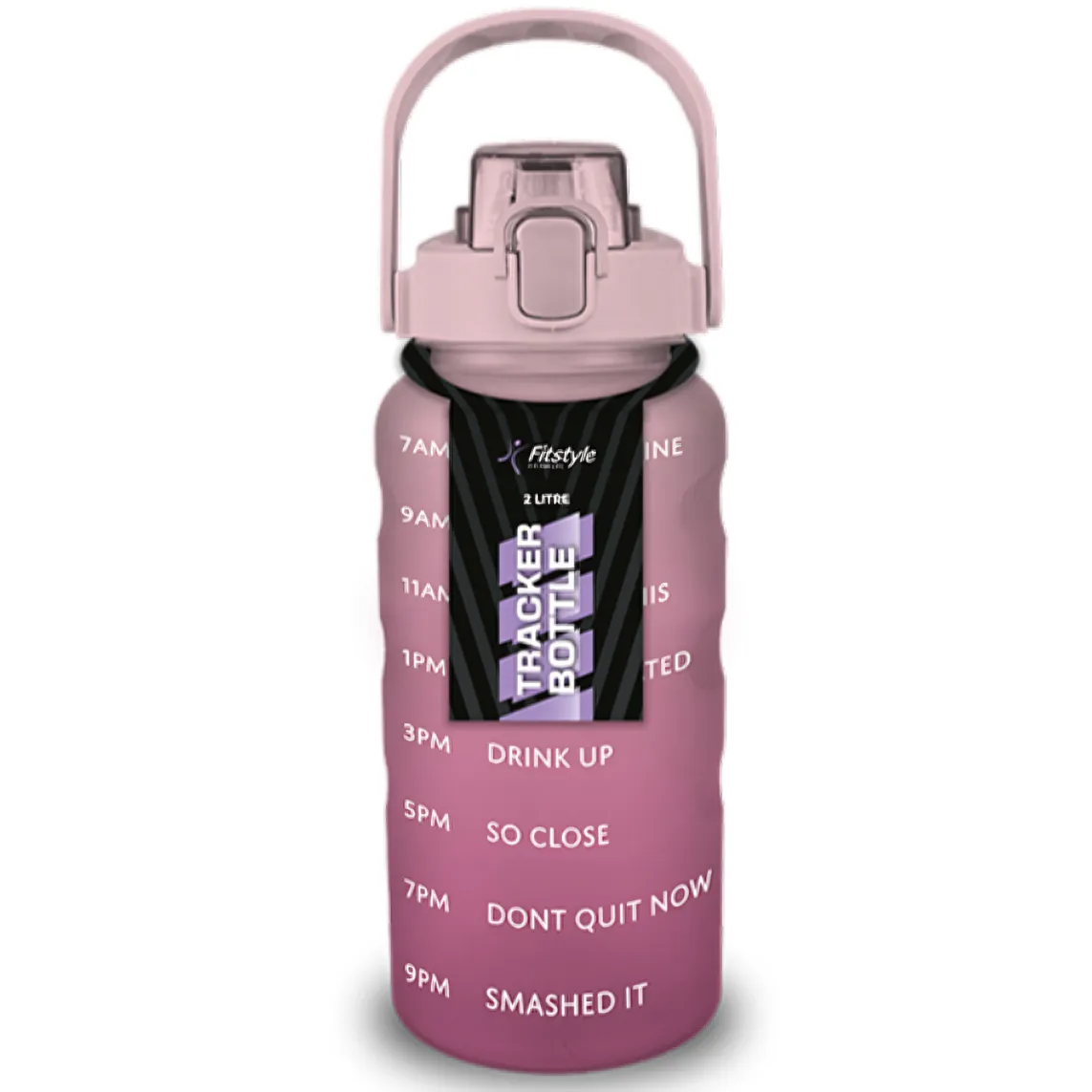 Water Tracker Bottle 2L (Colour Options)