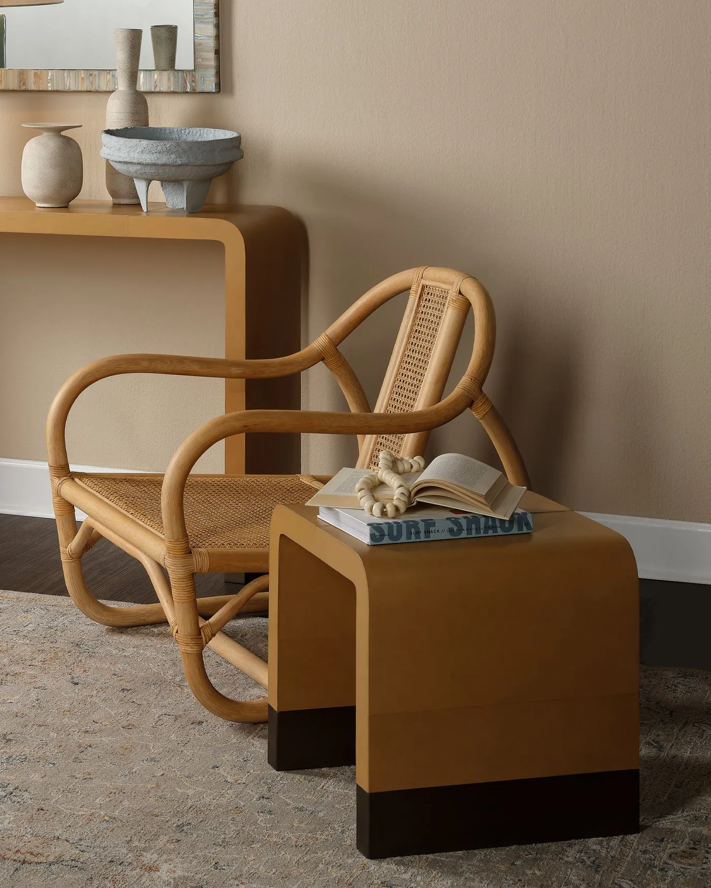 Waterfall Side Table
