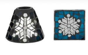 WINTER GLIMMER LARGE SHADE & TRAY