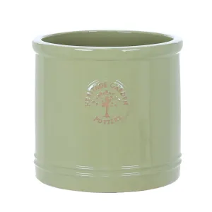 Woodlodge 38cm Mint Green Glazed Heritage Cylinder Pot